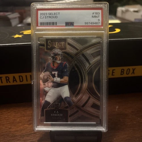 2023 Panini Select - Premier Level C.J. Stroud #183 (RC) PSA 9