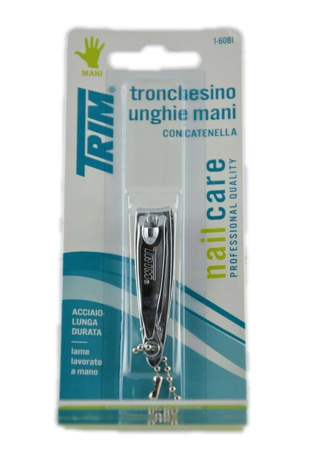 TRIM TRONCHESINO PER UNGHIE MANI C/CATENELLA 1-60BI 1PZ