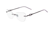 NEW MARCHON AIRLOCK MAJESTIC 203 500 Violet Eyeglasses 54mm with Case