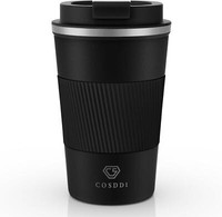 Cs Cosddi Thermobecher Edelstahl Isolierbecher Vakuum Auslaufsicher 380Ml