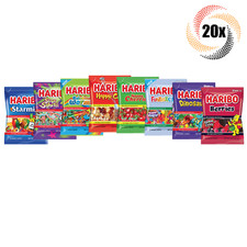 20x sacchetti Haribo varietà sacchetti di gomma per caramelle | dimensioni condivise | 4-5 oz | mix & match