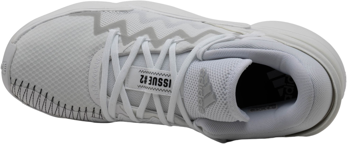Like New Men’s Adidas D.O.N. Issue #2 Basketball Shoes, Steel Gray & White, 13 Deals on Men main image 3