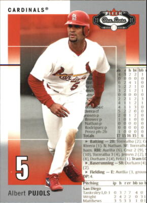 2003 Fleer Box Score #76 Albert Pujols - NM-MT