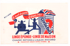 Buvard 2 GENDARMES avec magnifique cachet du magasin *Groupe MOTTE ROUBAIX