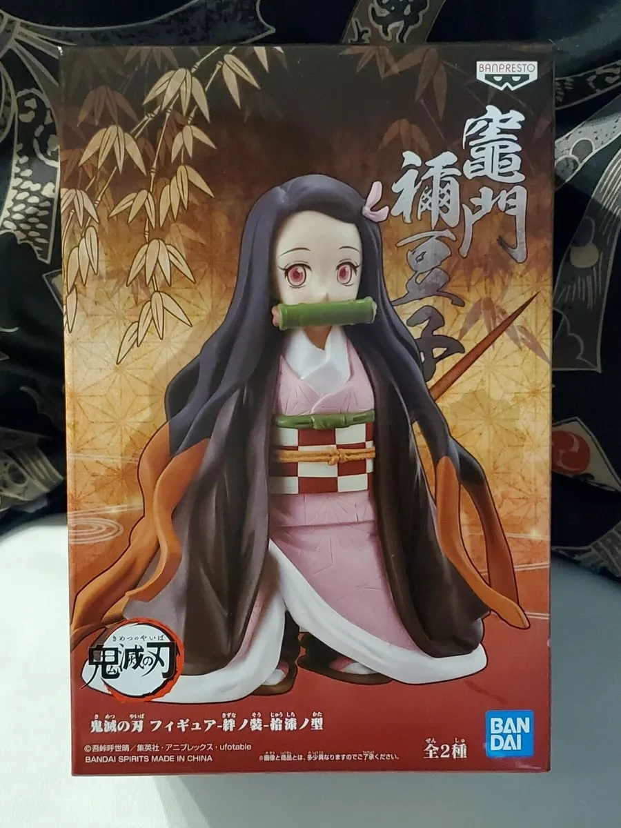 Action Figures Boneco Demon Slayer Kimetsu No Yaiba Nezuko Kamado Vol. 17  Bandai Banpresto - Demon Slayer