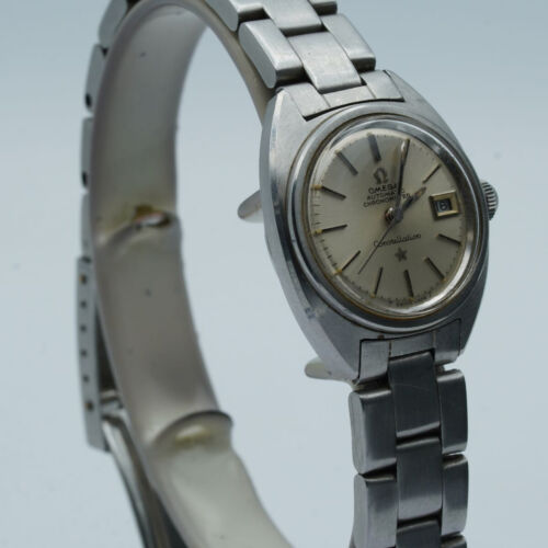 OMEGA Constellation Automatic Women's Watch Steel 25MM Vintage Pretty 595.0001 - Picture 3 of 9