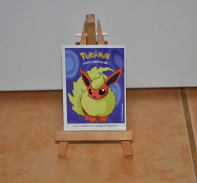 Flamara Pokemon Sticker Dunkin Boomer 2000
