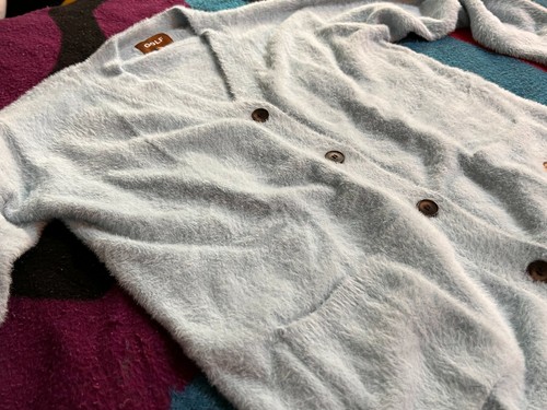 Blue Cardigan - GOLF WANG - TYLER 