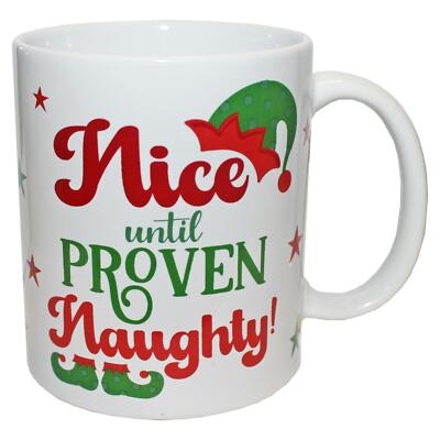 Weihnachtstasse Keramik Tee Kaffee heiße Schokolade - schön bis bewährt frech
