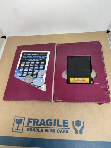 Burgertime Intellivision - Picture 2 of 5