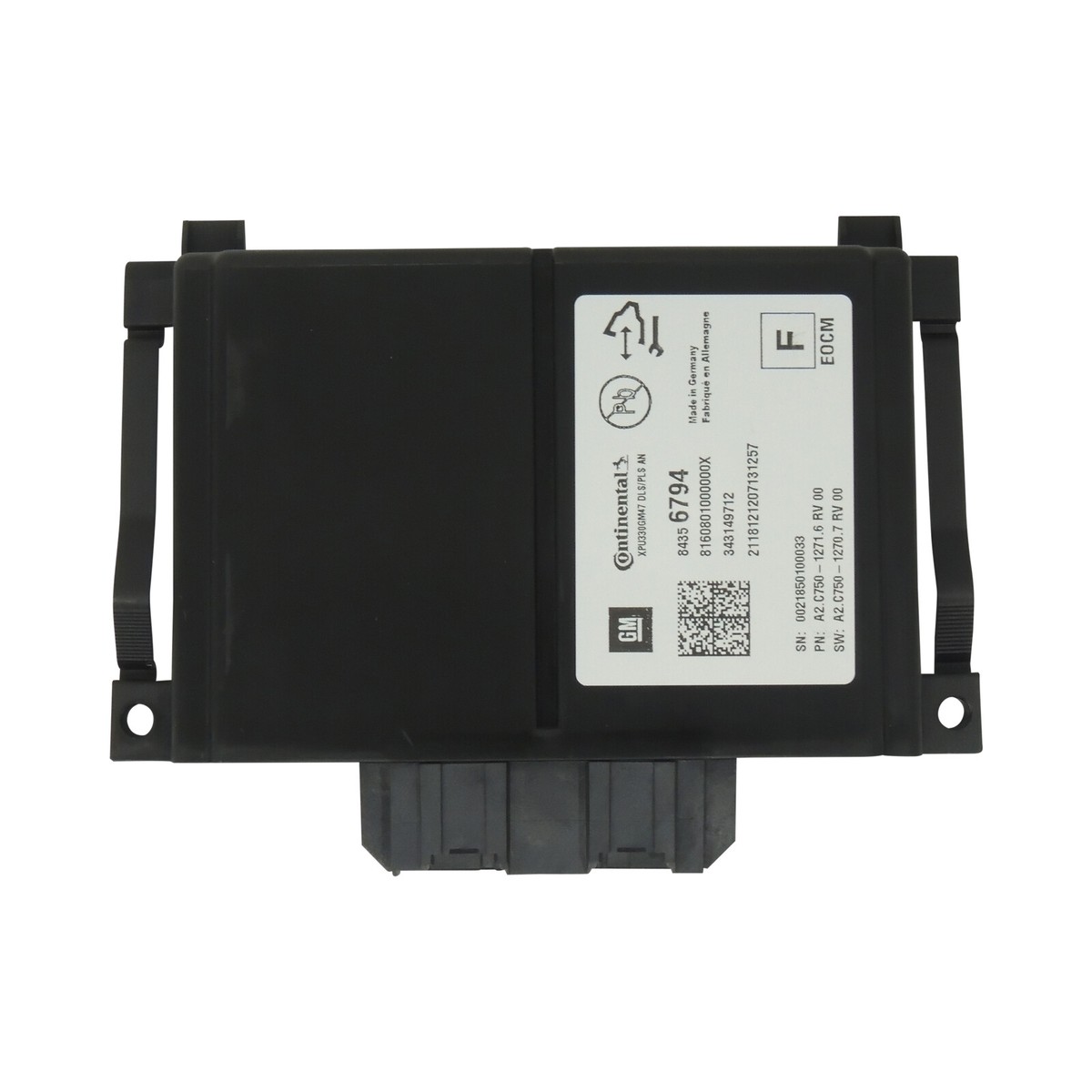 セキュリティ・セーフティ salad 84737638 Active Safety Control Module New OEM GM 2017-18
