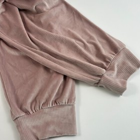 Victoria's Secret On Point Velour Ribbed Lounge Pants  Candlelight Rose  XL  NWT