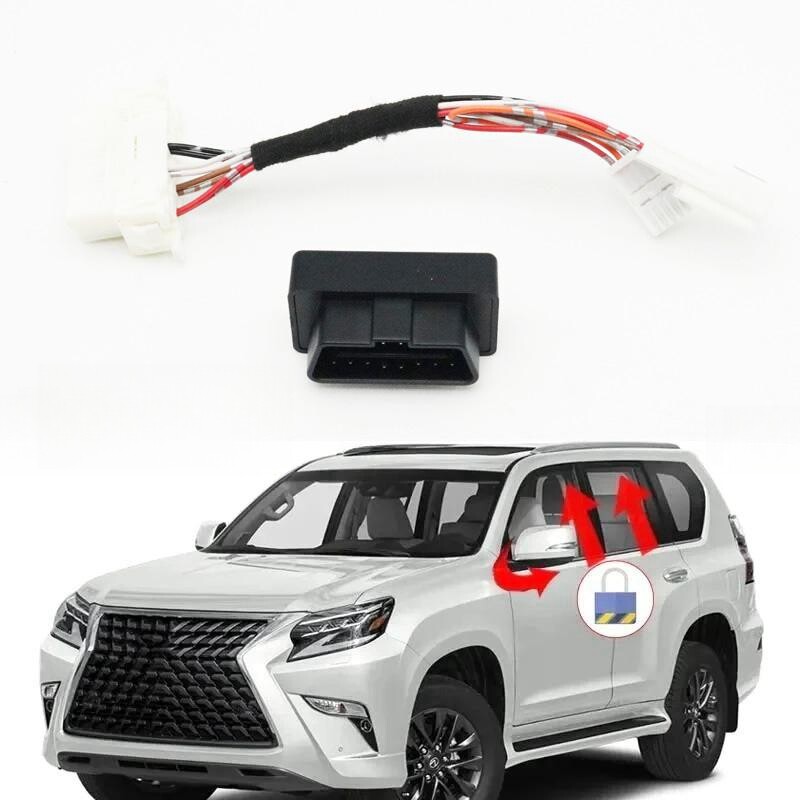 Auto Window Close Open Mirror Fold Speed Lock Module For Lexus