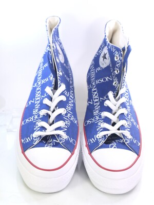 CONVERSE X J.W. ANDERSON Unisex Chuck 70 Hi Shoes, Twilight Blue MEN14/WOMEN 16