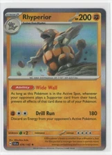 Pokemon Stellar Crown 076/142 Rhyperior Holo