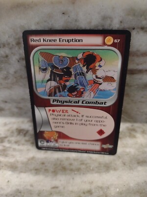 DBZ: Red Knee Eruption #67 Unlimited 2001 NM Trunks Saga Super Saiyan Goku 