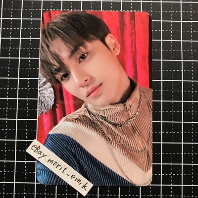 GOING SEVENTEEN MINGYU MAGAZINE LTD Official Photo card PC Black