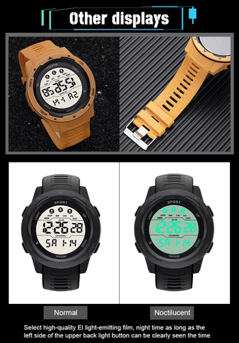 Men Women Waterproof Digital Sports Watch Military Tactical LED Backlight Gift - Picture 9 of 24