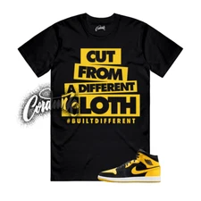 1 New Love Black Varsity Maize Yellow White 2025 T Shirt Match Match CLOTH