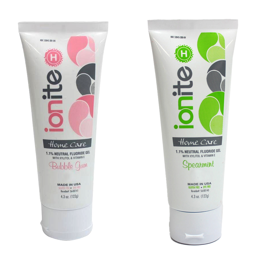 Ionite H 1.1% Neutral Fluoride Gel with Xylitol & Vitamin for Home Care by Dharma  
