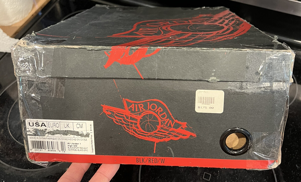 Dave White x Air Jordan 1 Retro Wings Of The Future 464803-001 Sz