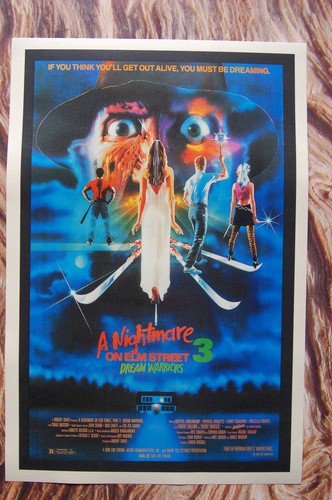 A Nightmare on Elm Street Teil 3 Dream Warriors Lobbykarte Filmposter #1