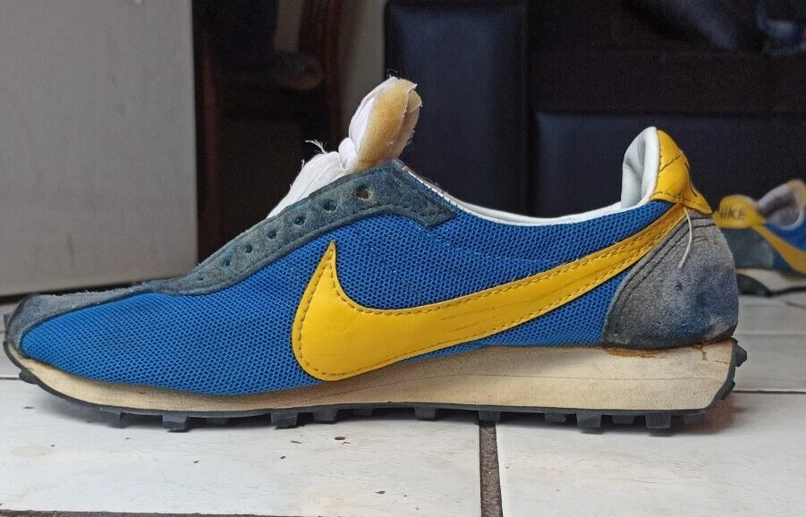 Nike LD 1000 vitange 1976, Blue x Yellow, Men Size US8, Sneakers Collection.