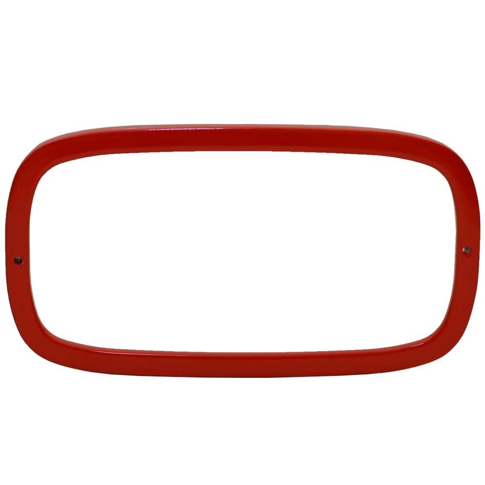 Tracker Boat Key Pad Bezel | 5 1/4 x 2 3/4 Inch Red Aluminum