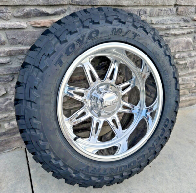 WELD RACING 22x12 8x170 WHEELS XT CHEYENNE8 FORGED POLISHED TOYO