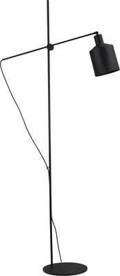 Stehlampe H161cm E27 in Schwarz Loftlampe Standleuchte Stehleuchte Vintage innen