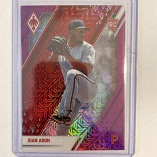 Joan Adon 2022 Chronicles Phoenix Pink Mojo RC #19 SN# /99- Washington Nationals
