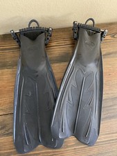 Scuba Diving Fins Scuba Max M/L Black Long Blade Snorkel Dive Free Shipping