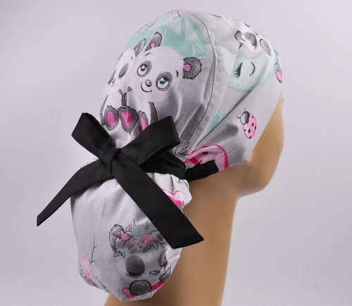 Scrub hats, nurse scrub cap, womens 