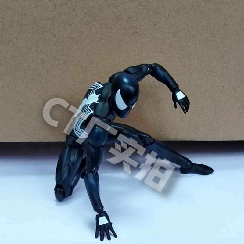 In Stock! MAFEX No.147 Spider-Man Black Costume COMIC Ver In Stock! MAFEX No.147 Spider-Man Black Costume COMIC Ver