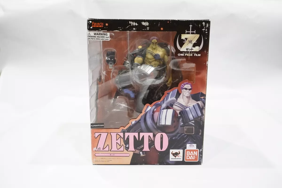 Zetto - Figuarts Zero One Piece Film Z Bandai + Mini Figure