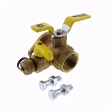 WEBSTONE H-41415 1-1/4" Threaded Isolator Flange w/ Drain & Rotating Flange