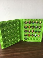 Mighty Beanz Lot Of 21 Plus Green Case Series 3 R