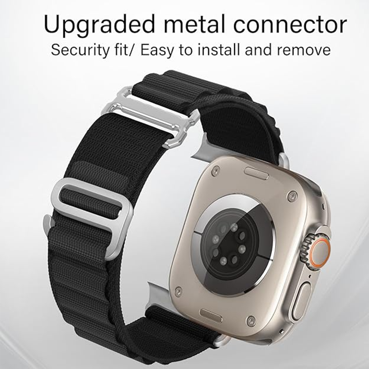 Nylon Trail Loop Watch Band Strap For Apple Watch Ultra 9/8/7/6