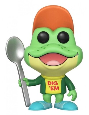 FUNKO POP AD ICONS HONEY SMACKS DIG EM FROG 25 VINYL FIGUR NEU!