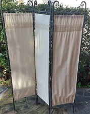 PARAVENTO/ SEPARE' IN FERRO BATTUTO CANTORI FORGIATO A MANO