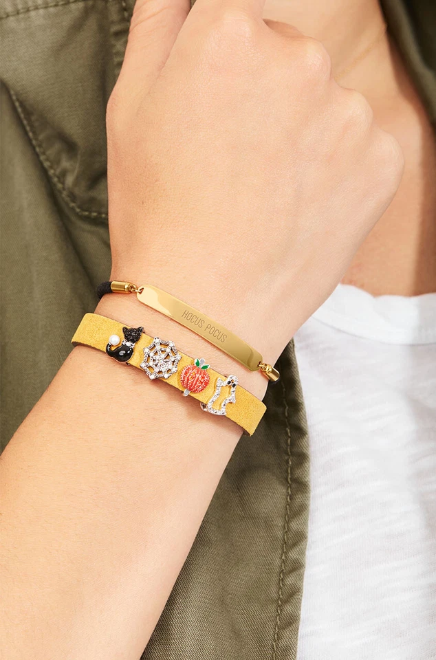 ¡SOLO UNO! Keep Collective pavé de plata ¡CALABAZA, FANTASMA, GATO NEGRO, WEB conjunto de dijes!! Foto 4 de 4