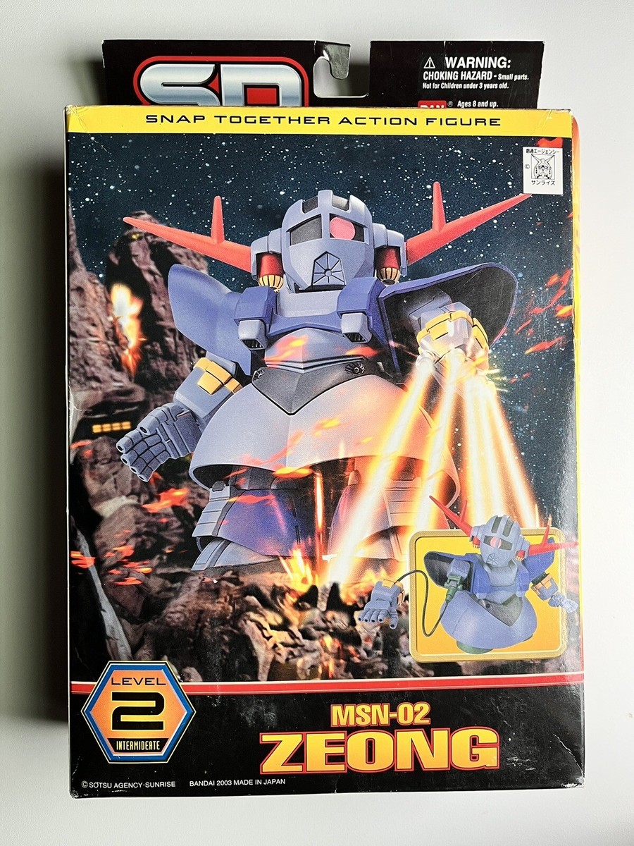 NEW BANDAI GUNDAM MSN-02 ZEONG SNAP-TOGETHER MODEL ACTION FIGURE