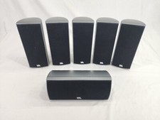 JBL 160SISAT Satellite 6 Speakers Surround Sound Set Front/Rear/Center