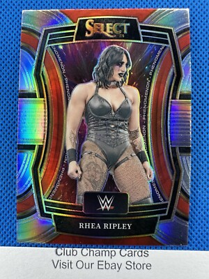 2024 Panini Select WWE RHEA RIPLEY #22 PHENOMENON Insert SILVER
