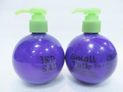 TIGI BED HEAD SMALL TALK 8 OZ (Lot of 2) Scuffed!