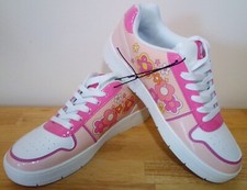 Barbie Shoes Women's Casual Court Sneakers Pink Mattel 9 10 11 New