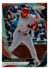 2020 Panini Prizm #23 Mike Moustakas Cosmic Haze Prizm