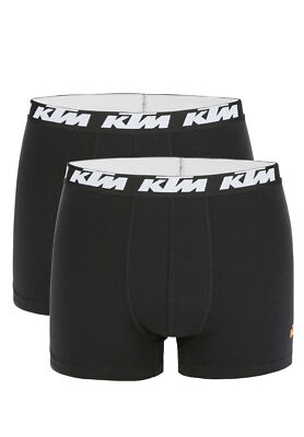 KTM by FREEGUN Boxershorts für Herren Unterwäsche Pant Men´s Boxer 2 er Pack
