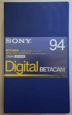 SONY Digital Betacam BCT-D94L Metall Band Pro...