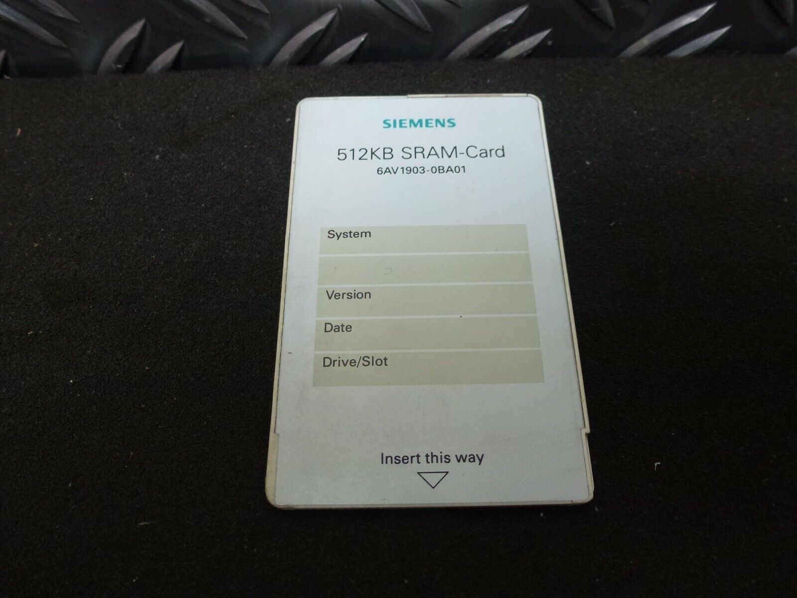 Siemens 512KB Card 6AV1903-0BA01 Popularna wyprzedaż, 2022